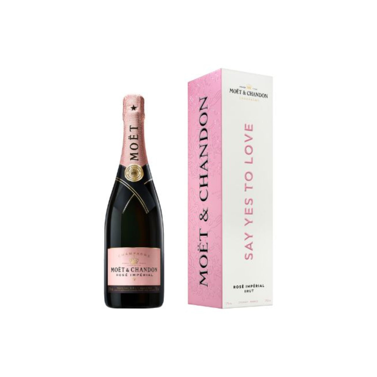 Moet & Chandon Imperial Rosé AYL Festive Edition (With Gift Box) - 75cl
