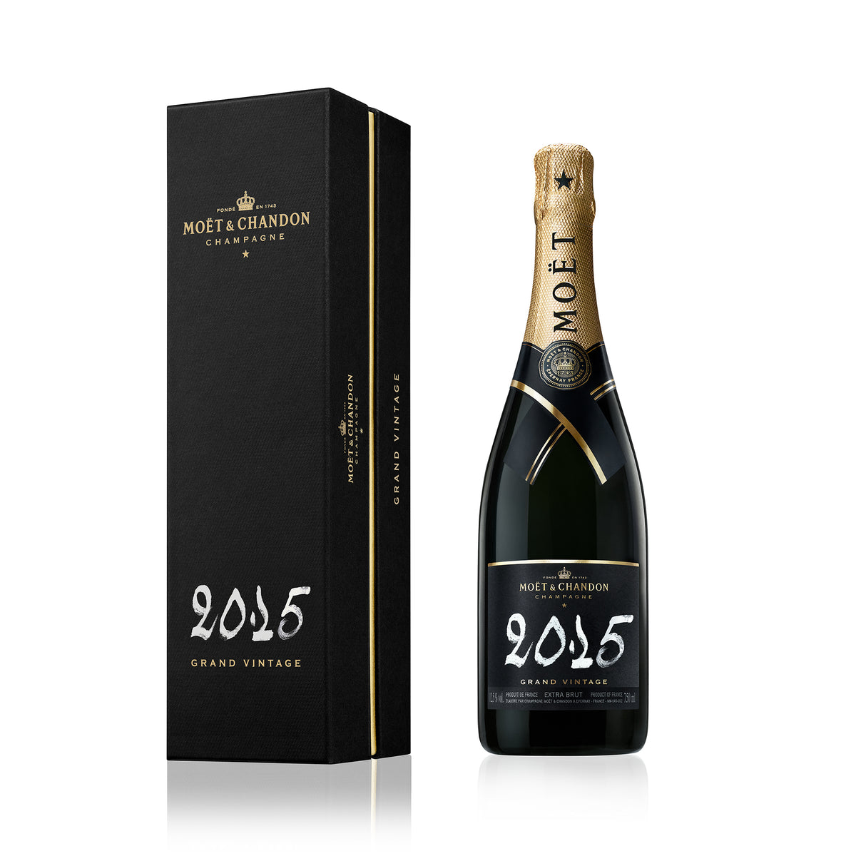 Moet & Chandon Grand Vintage Brut 2015 (With Gift Box) - 75cl