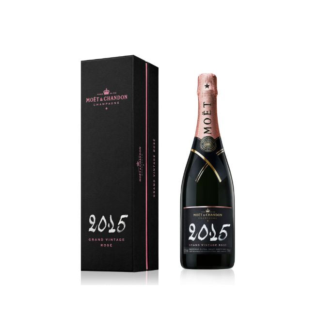 Moet & Chandon Grand Vintage Rosé 2015 (With Gift Box) - 75cl