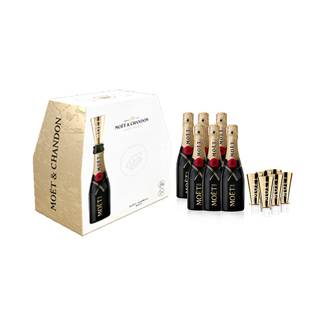 Moet & Chandon Imperial Brut Mini AYL Gift Pack - 6x20cl