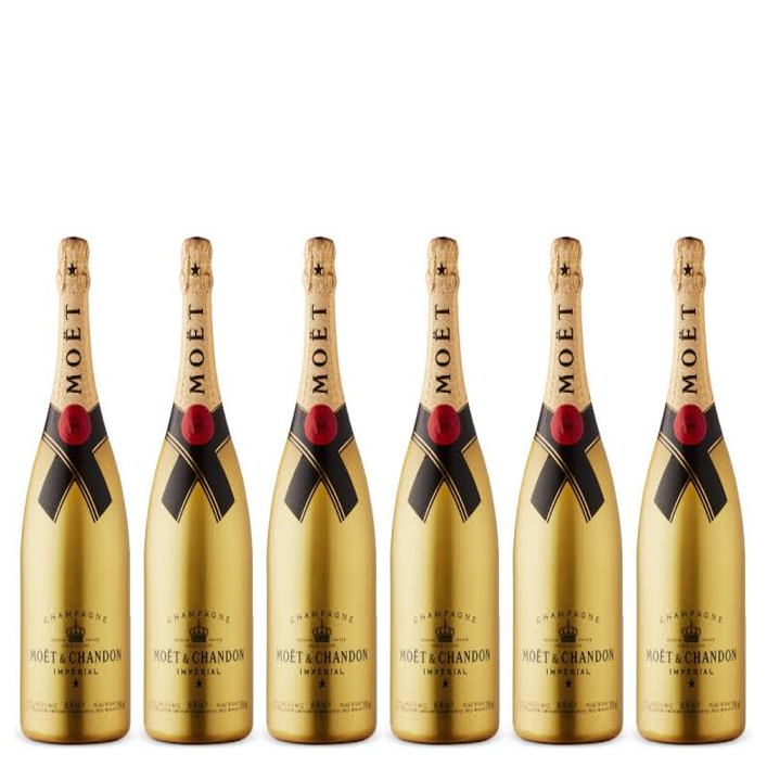 FULL CASE Moet & Chandon Brut GOLD 75CL x 6BOT